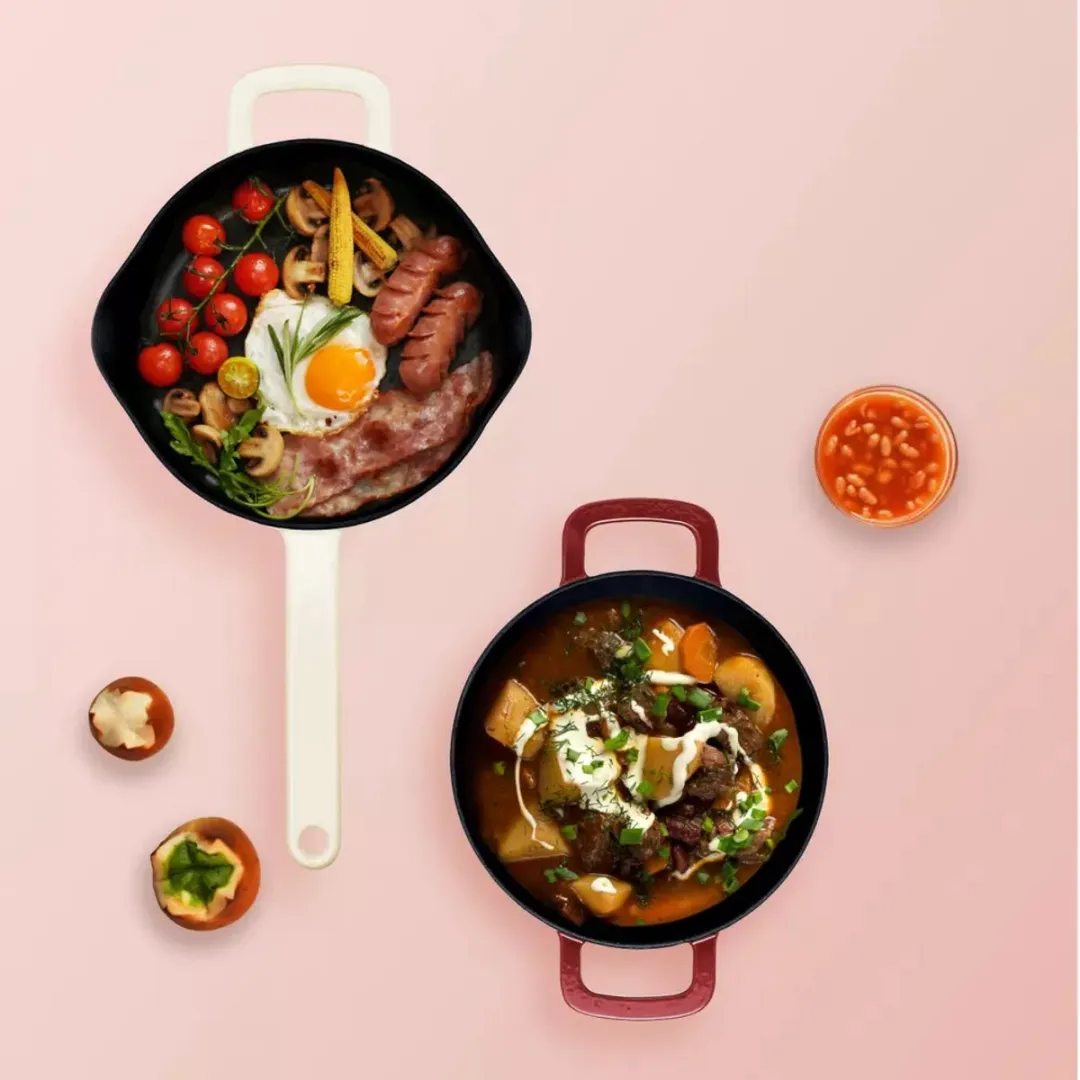 Fissler Moments Rode Koekenpan 24cm - Inductie