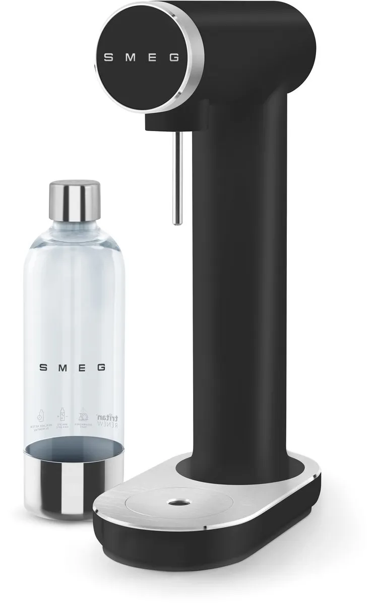 Smeg SKC01BLM Soda Maker - Mat Zwart - afbeelding 6 van 6