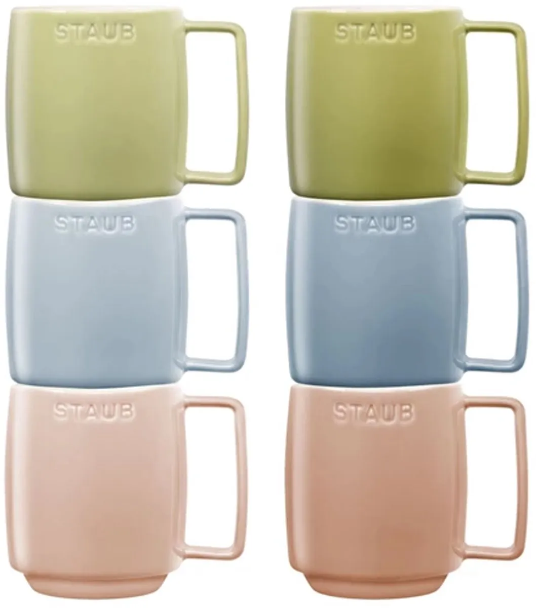 Staub Ceramic Macaron Bekers