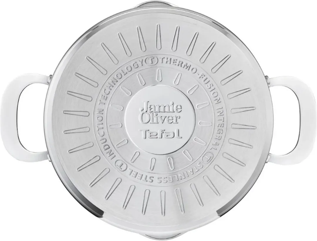 Jamie Oliver by Tefal Cook Smart E311S734 Kookpannenset 4-delig - RVS - Inductie