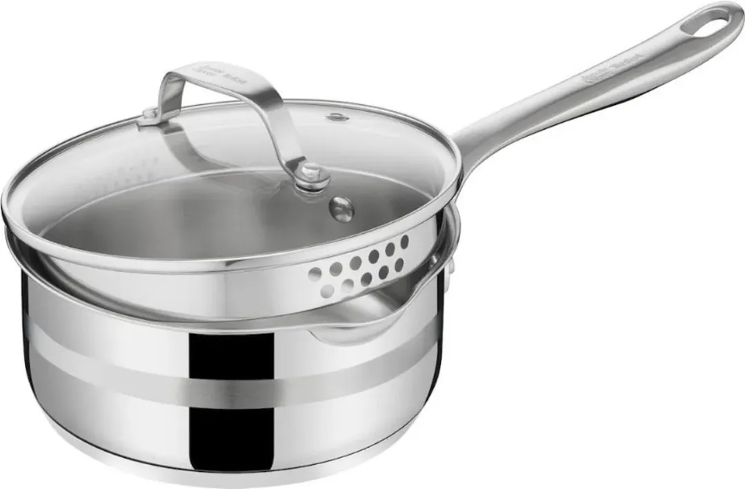 Jamie Oliver by Tefal Cook Smart E311S734 Kookpannenset 4-delig - RVS - Inductie