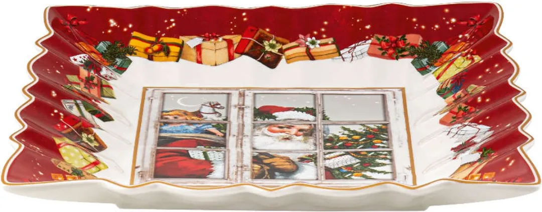 Villeroy & Boch Toy's Fantasy Serveerschaal - 23x23cm - Rood