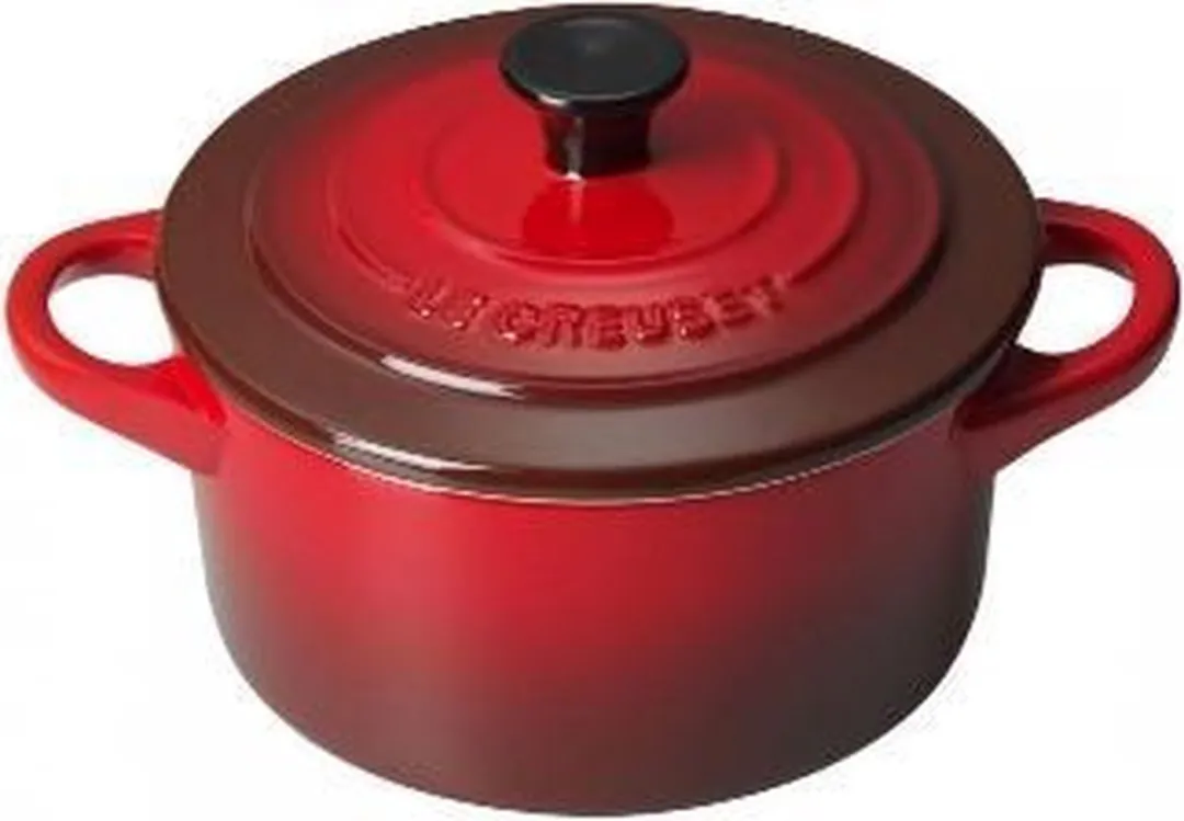 Le Creuset Mini Braadpan Signature Kersenrood - ø10cm