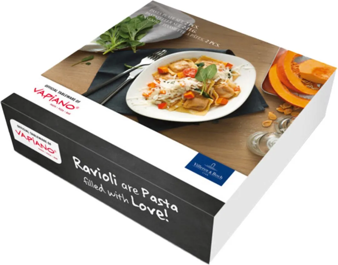 Villeroy & Boch Vapiano Pastaborden 2-delig - Wit