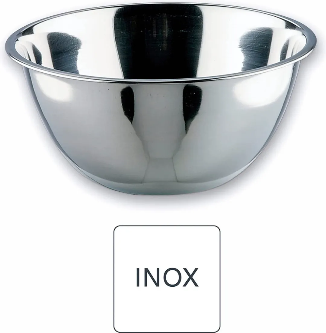 Lacor 14029 Roestvrijstalen Conische Kom - 30cm - 4,3L - Zilver