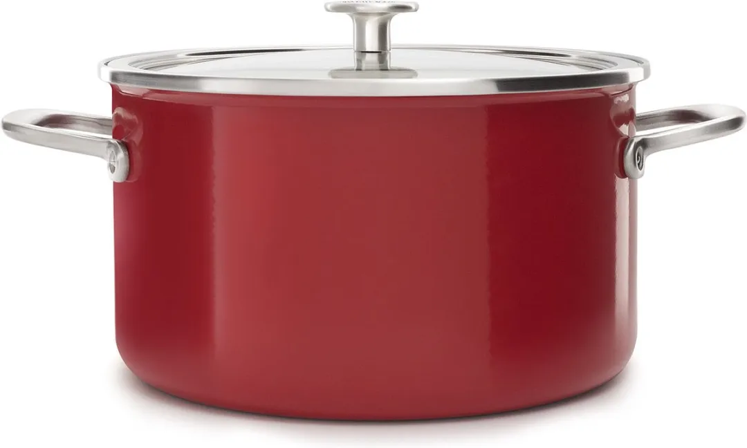 KitchenAid Steel Core Enamel Kookpan 24cm 6L