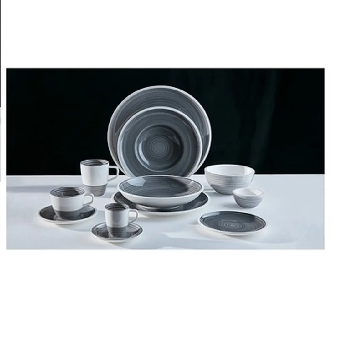 Villeroy & Boch Manufacture Diep Bord Grijs Ø25cm