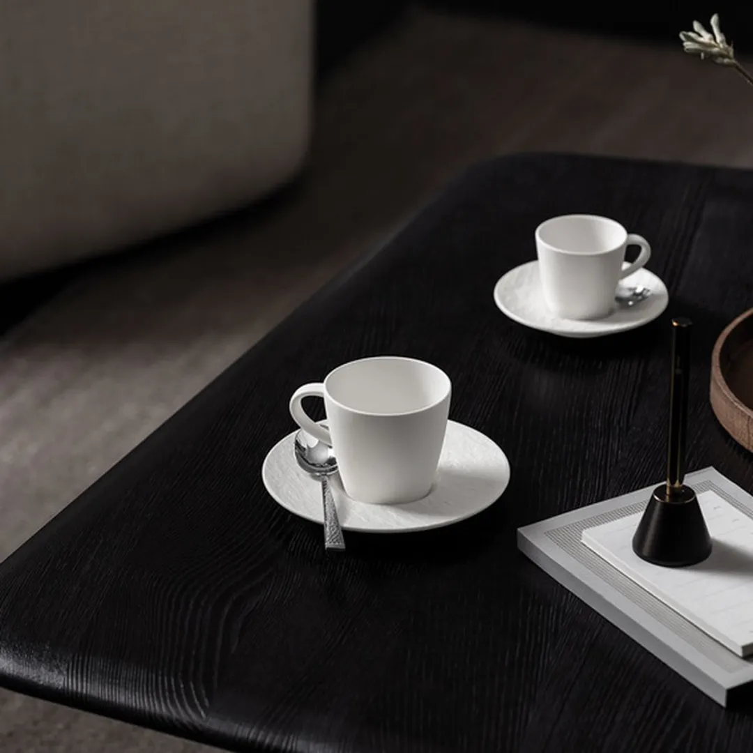 Villeroy & Boch Manufacture Rock Koffiekopje 160ml - Wit - afbeelding 6 van 6