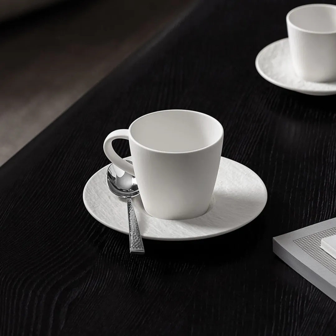 Villeroy & Boch Manufacture Rock Koffiekopje 160ml - Wit