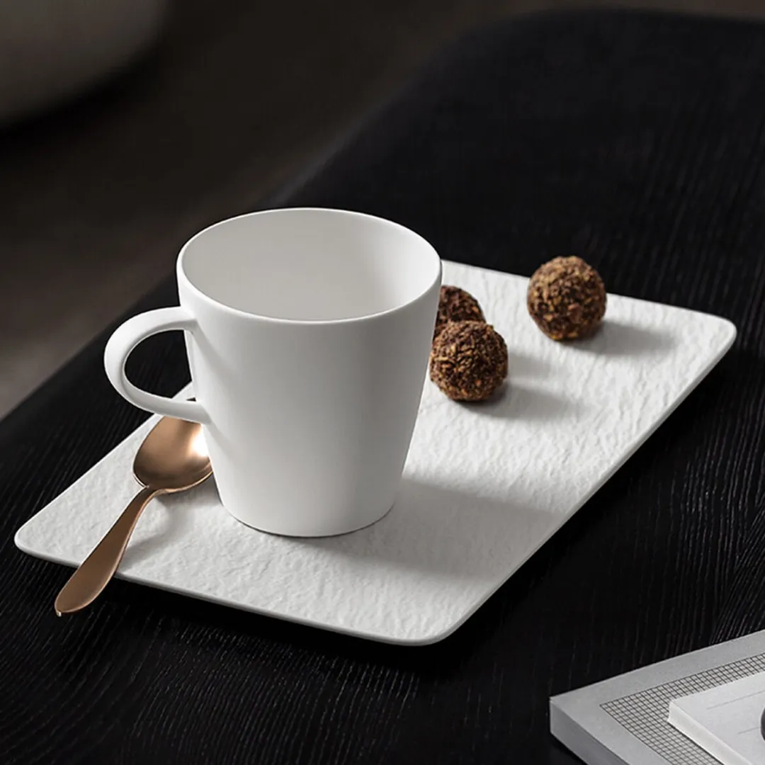Villeroy & Boch Manufacture Rock Koffiekopje 160ml - Wit