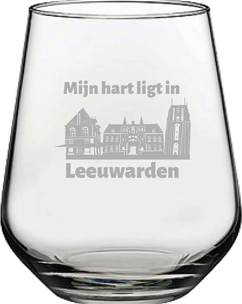 Pasabahce Gegraveerd Drinkglas Leeuwarden 42,5cl
