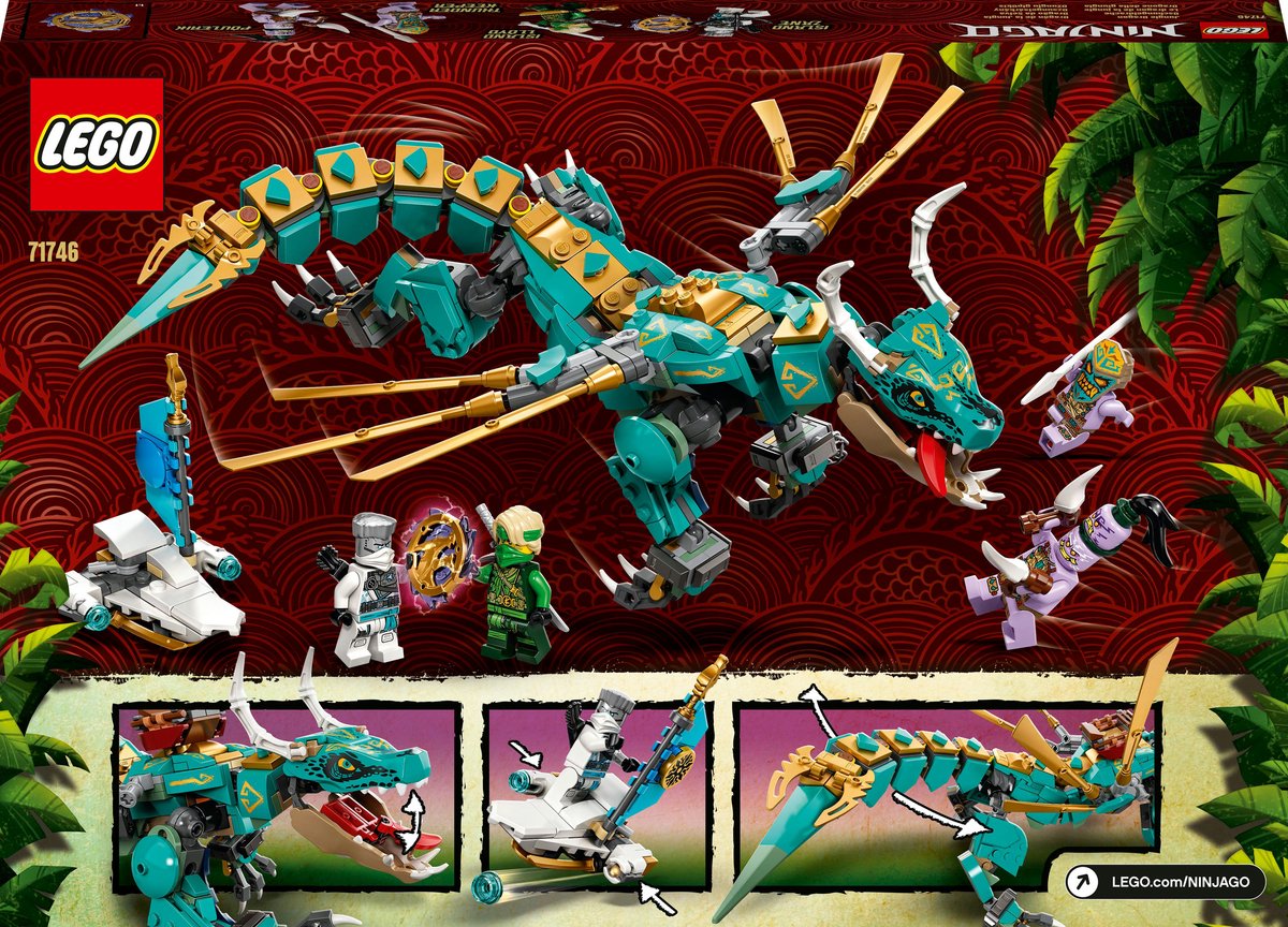 LEGO NINJAGO Jungledraak - 71746