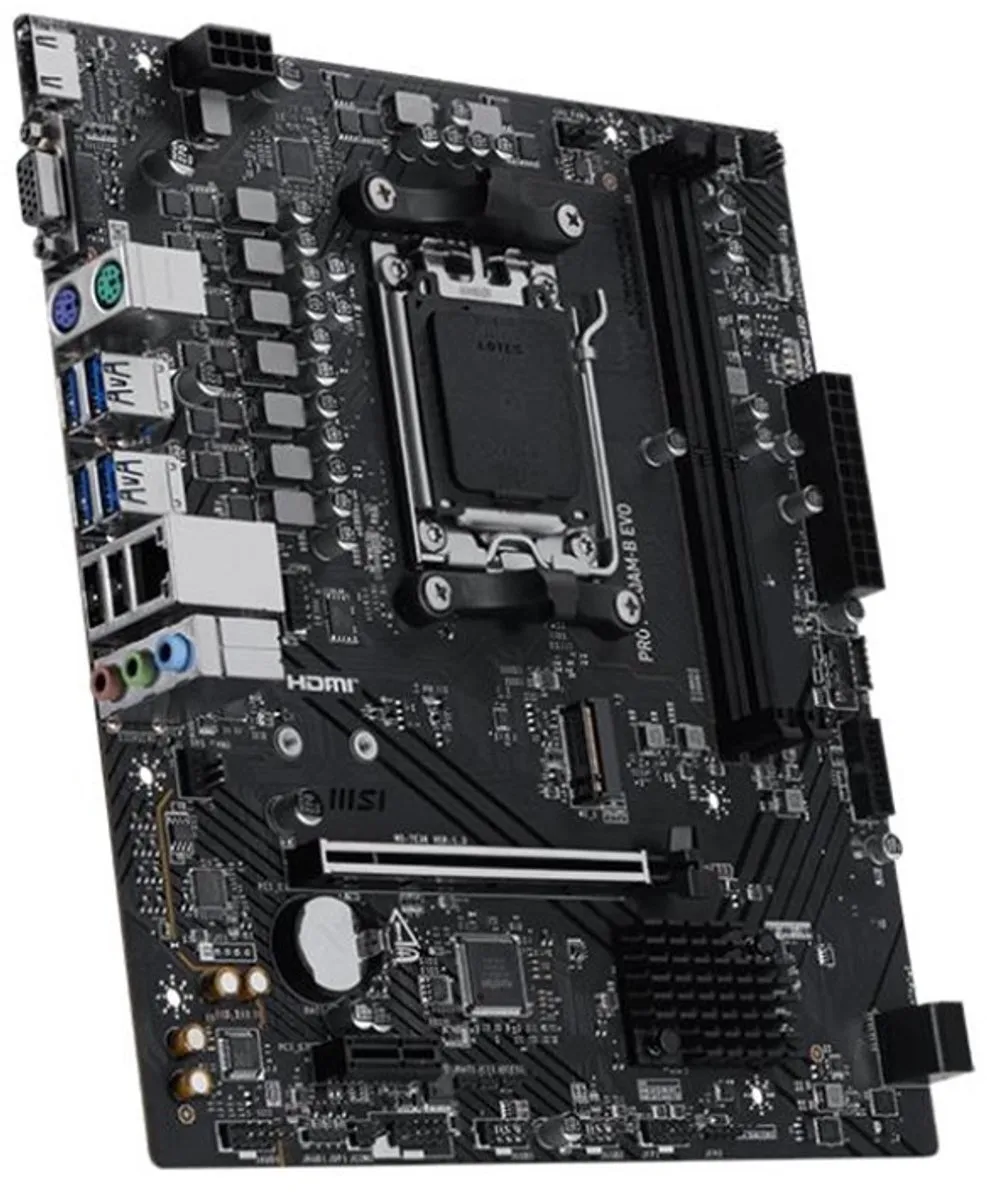MSI PRO A620AM-B EVO Moederbord - AM5 - Micro-ATX - afbeelding 6 van 6