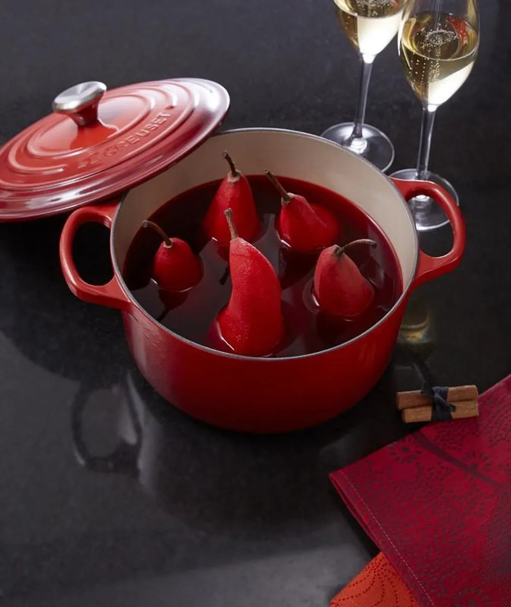 Le Creuset Signature Braadpan Ø34cm - 12,4L - Kersenrood
