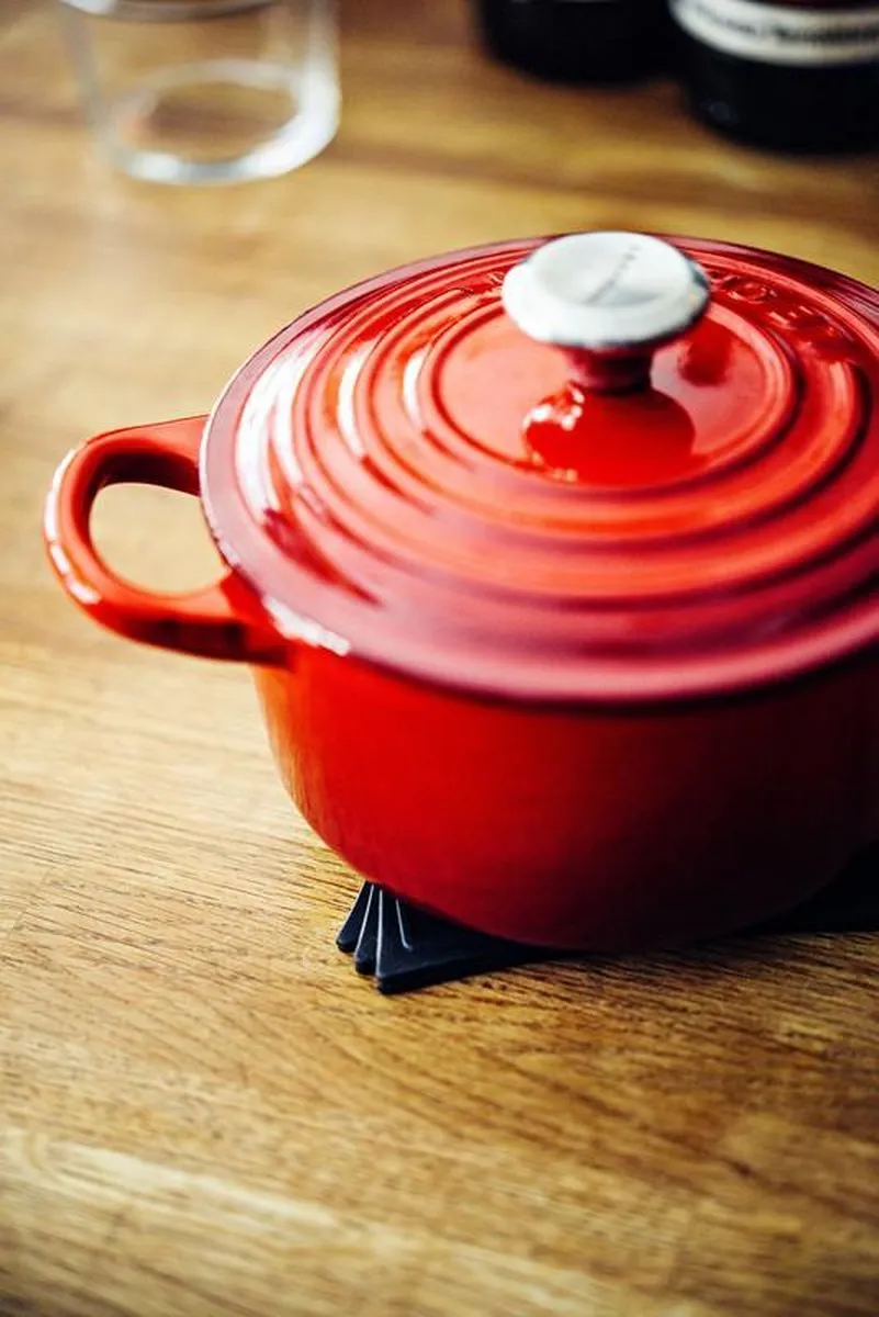 Le Creuset Signature Braadpan Ø34cm - 12,4L - Kersenrood