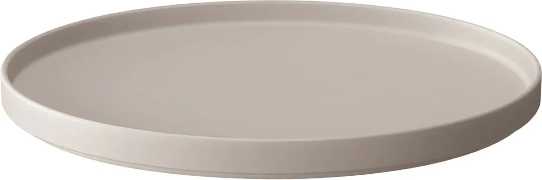 Villeroy & Boch Iconic Beige Walled-Serveerplaat 24cm