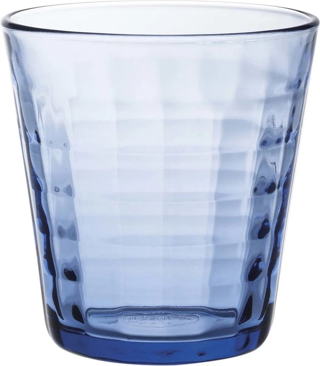 Duralex Prisme Drinkglazen - 4 Stuks - Blauw