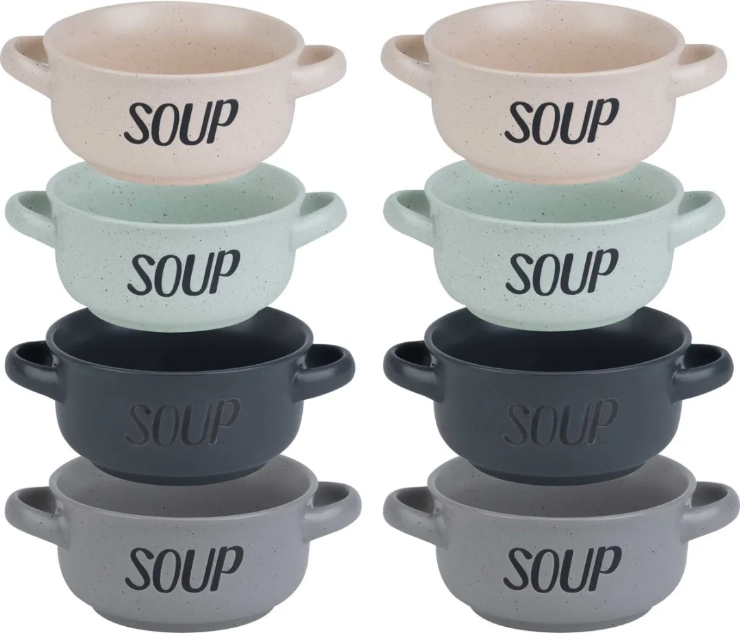 Cosy&Trendy Soepkommen Set 8 Stuks