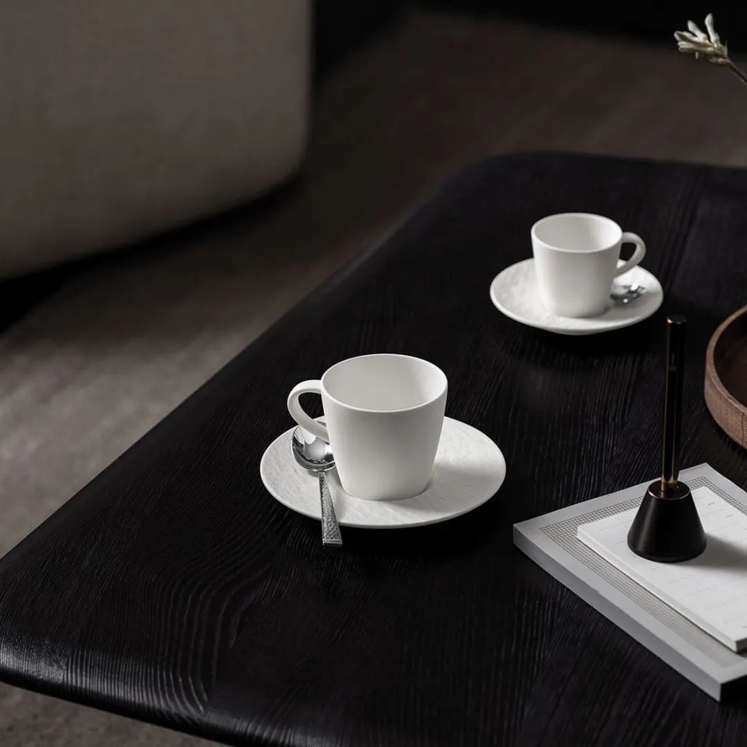 Villeroy & Boch Manufacture Rock Koffieschotel - Ø16cm - Wit