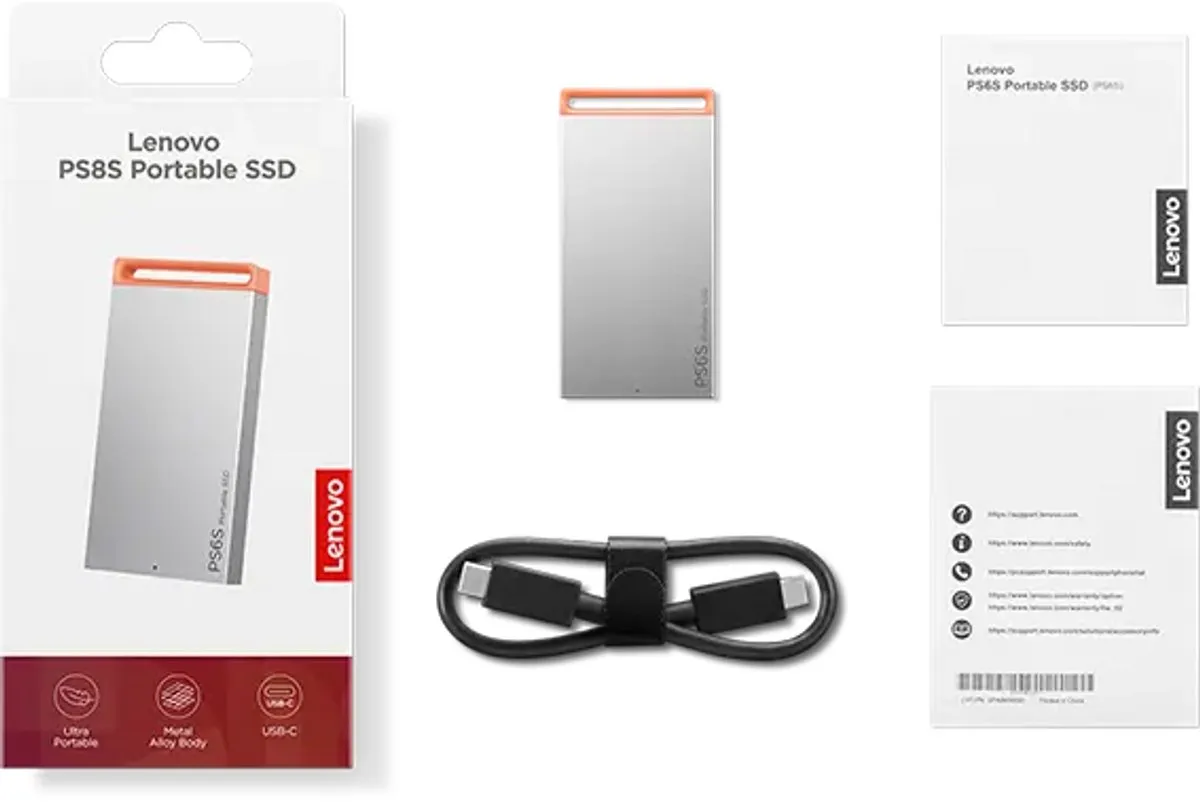 Lenovo PS8S GXB1T57741 Draagbare SSD 2TB