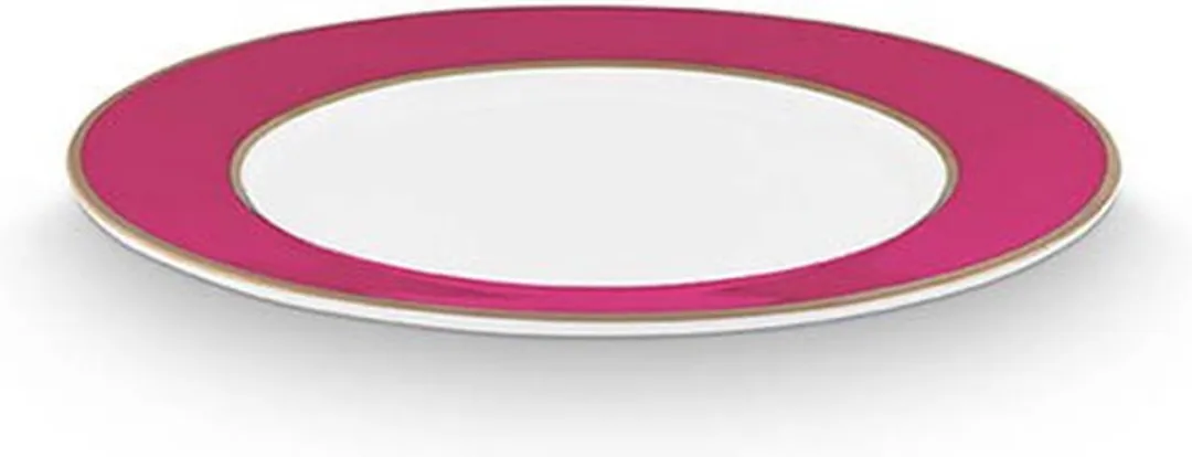 Pip Studio Pip Chique Gold Roze Bord - 17 cm - 6 Stuks
