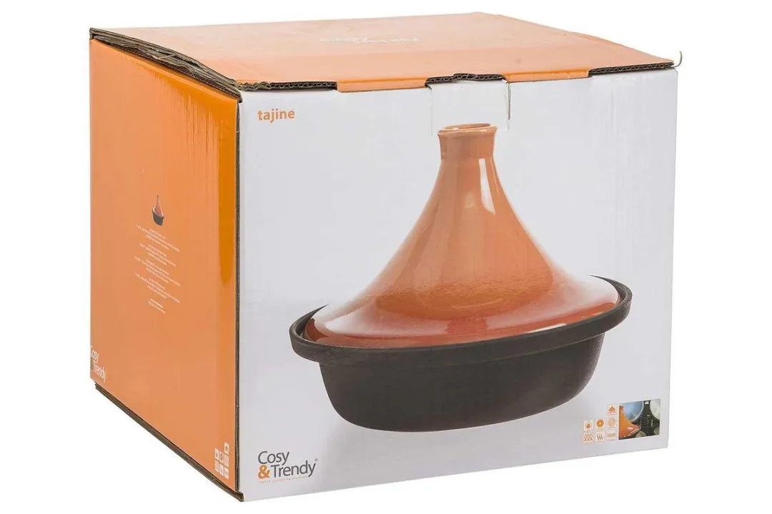 Cosy&Trendy Tajine 30cm - Inductie - Zwart/Oranje