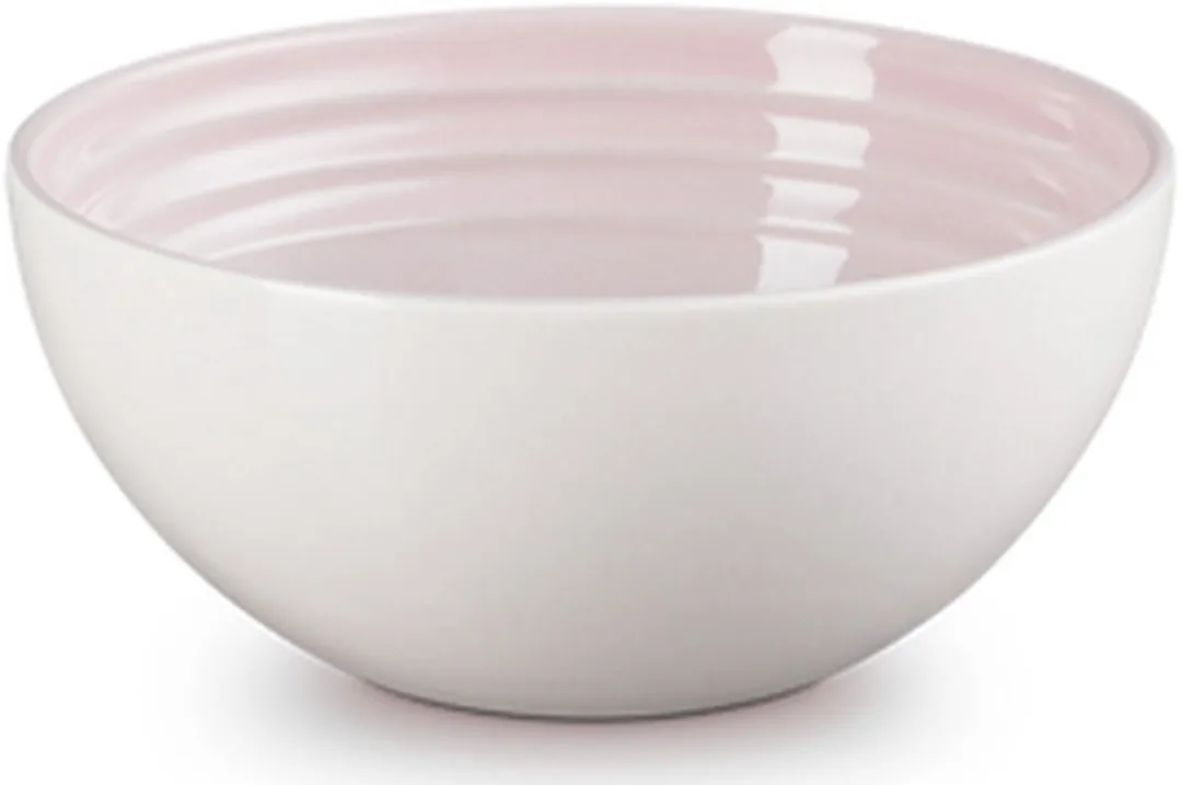 Le Creuset Aardewerken Snackschaaltjes Shell Pink - 4 Stuks 12cm