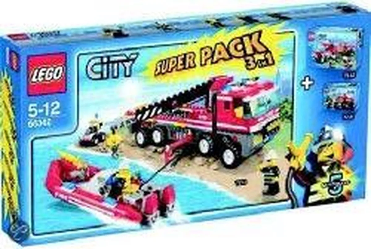 LEGO City Brandweer Super Pack 66342