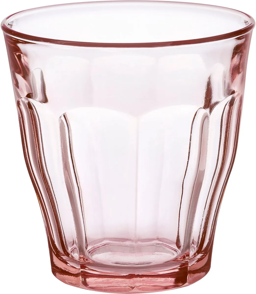 Duralex Picardie Waterglazen 25cl - Roze - 4 Stuks