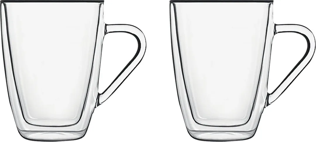 Luigi Bormioli Thee Glas 32cl - Dubbelwandig - Set van 2