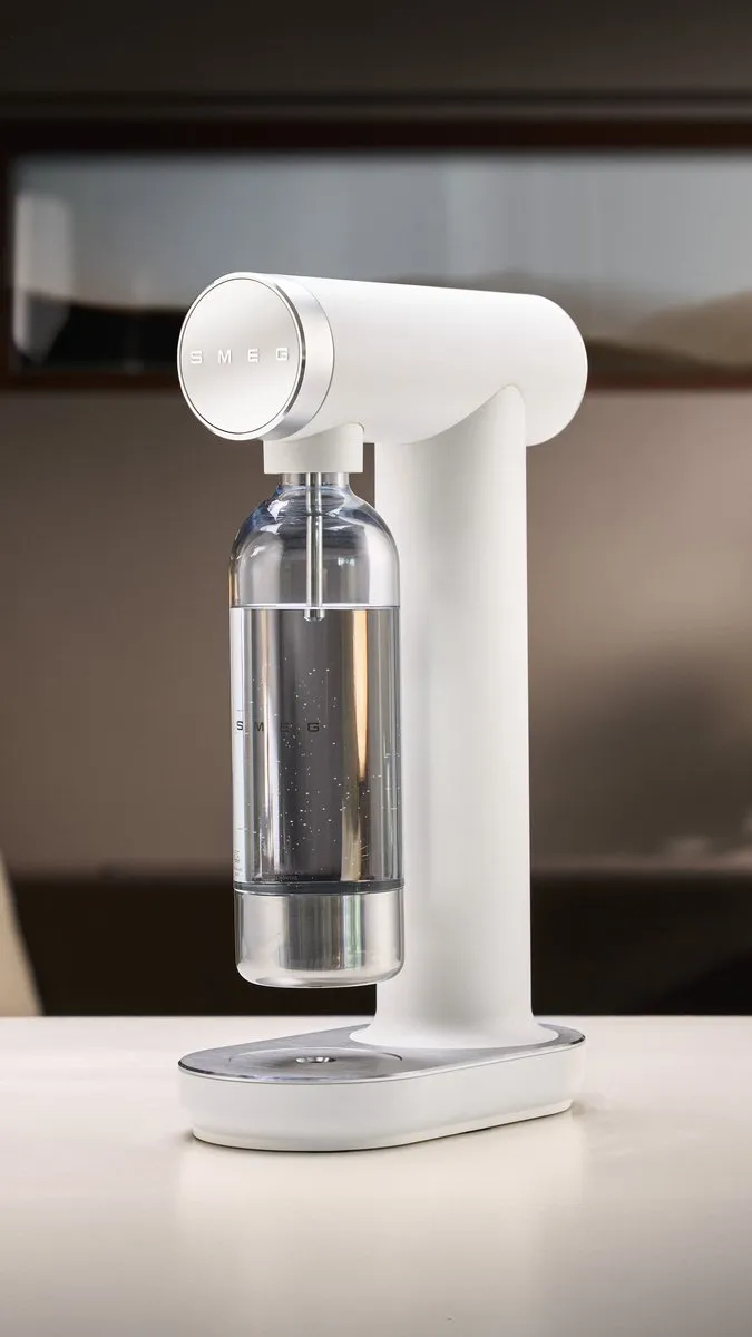 Smeg SKC01WHM Soda Maker - Mat Wit