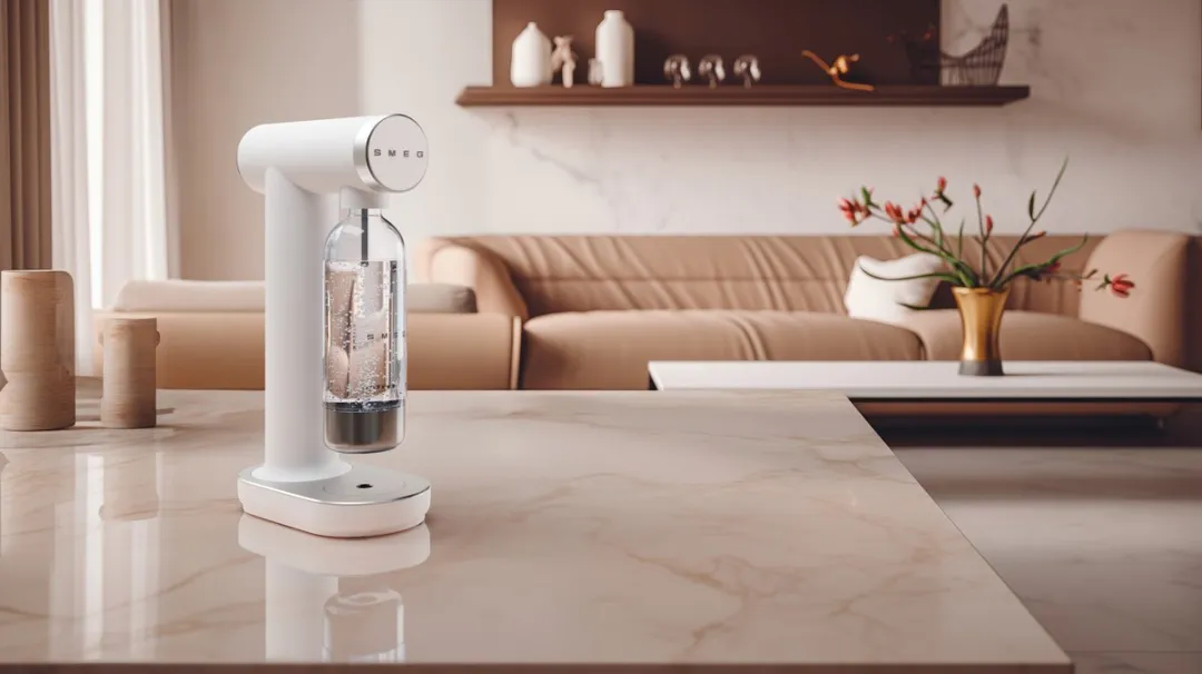 Smeg SKC01WHM Soda Maker - Mat Wit