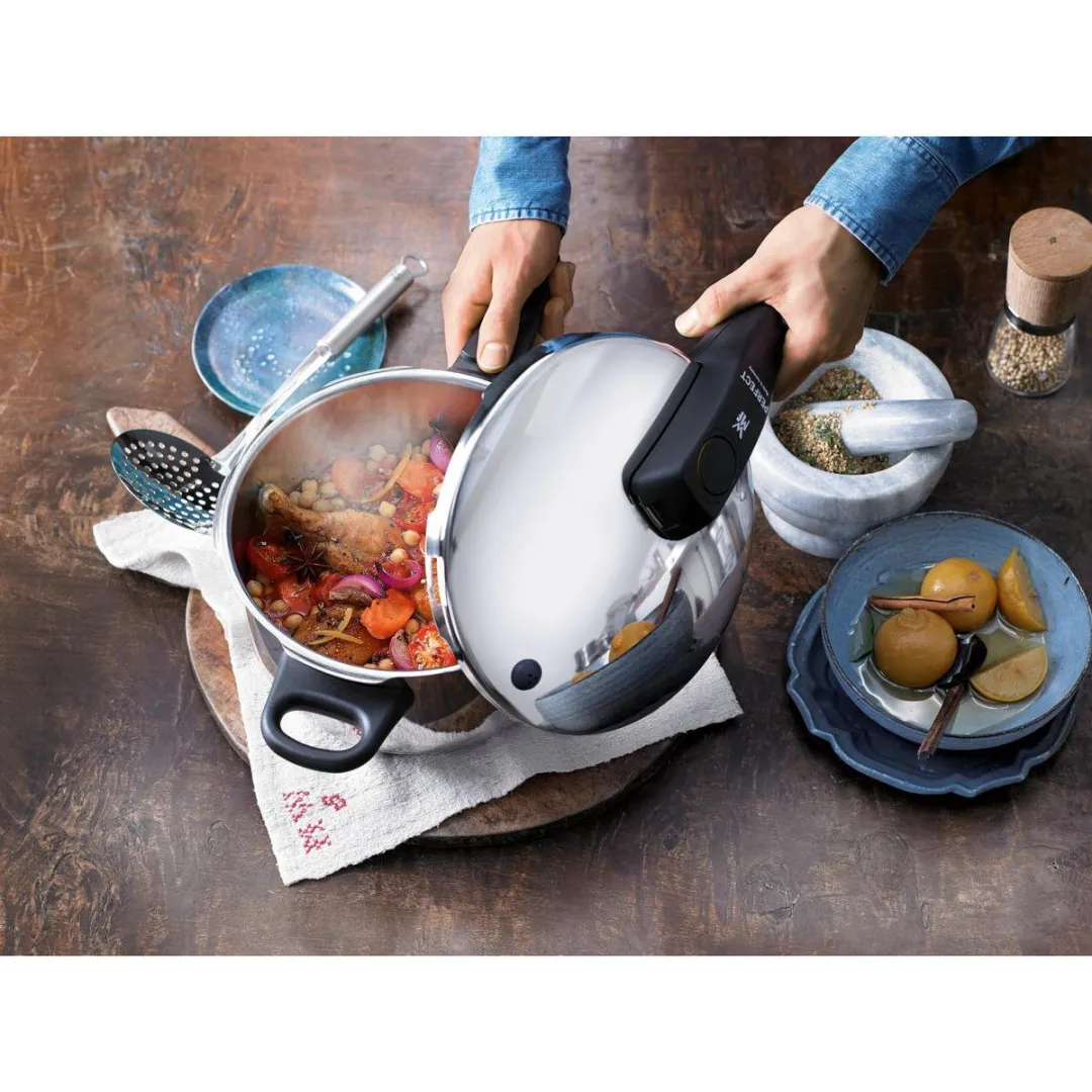 WMF Pressure Cookers 4.5L Set - 2 Stuks - Zilver