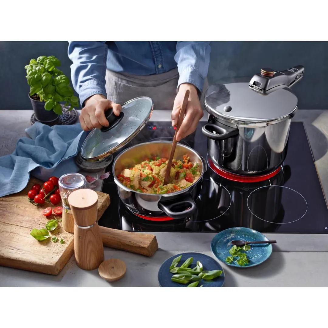 WMF Pressure Cookers 4.5L Set - 2 Stuks - Zilver