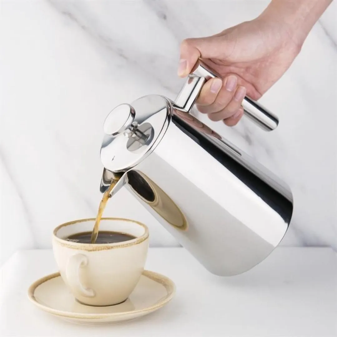 Olympia RVS Cafetière 750ml U073 - Zwart
