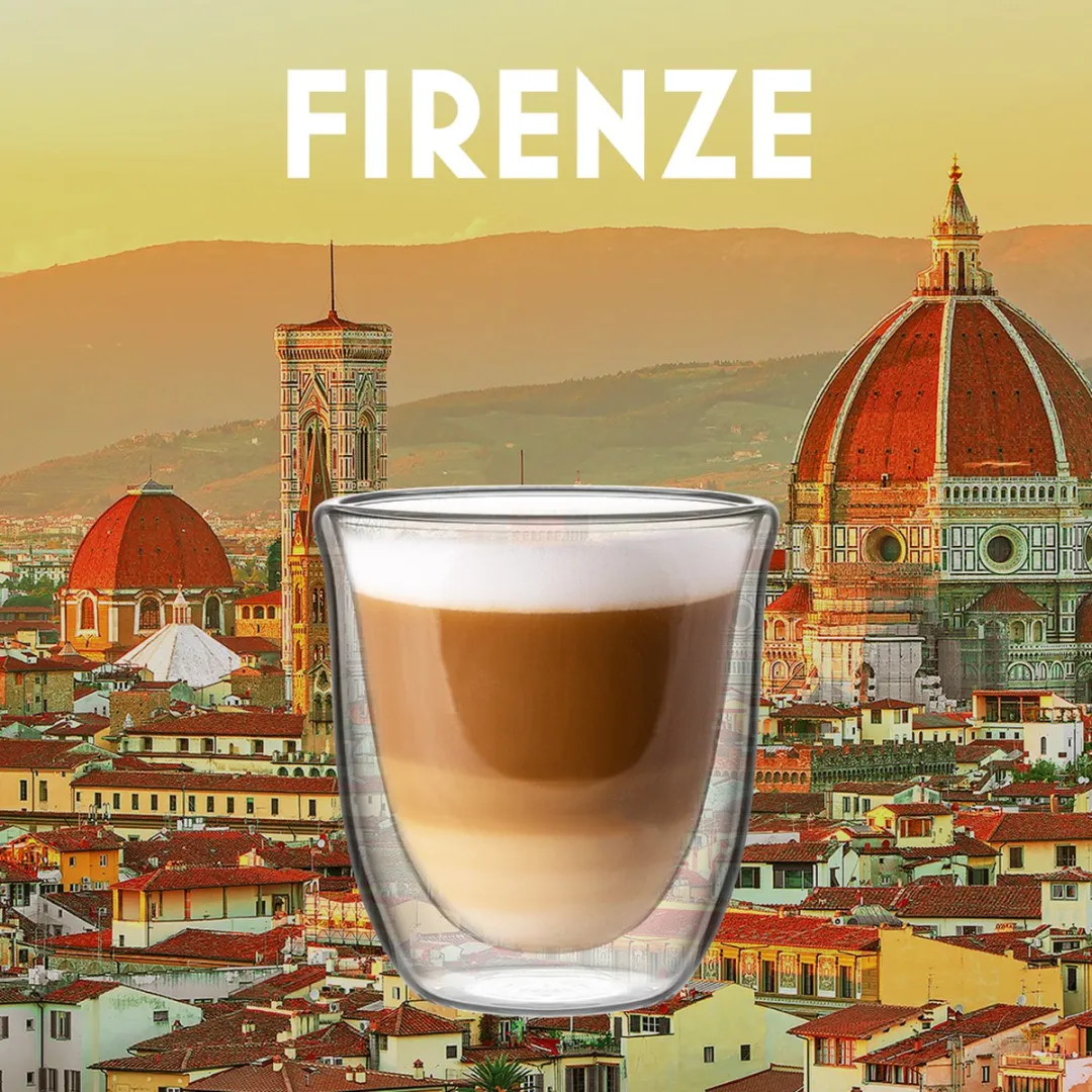 Bialetti Firenze Dubbelwandig Koffieglas 200ml - 2 Stuks