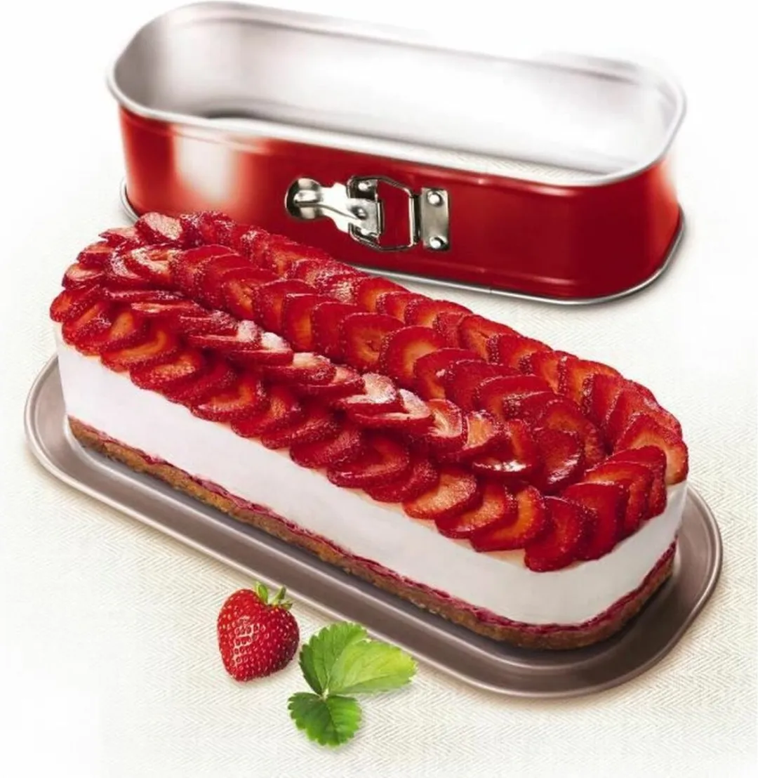 Tefal Springvormpan J1640314 - 30cm Rood