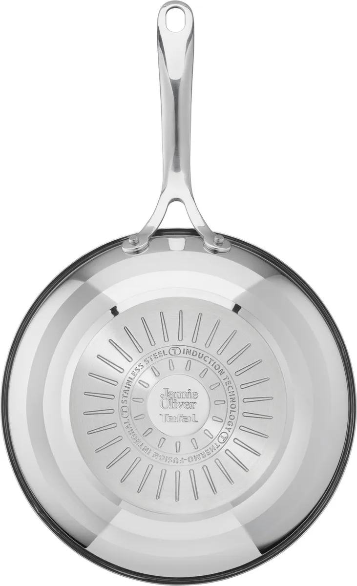 Jamie Oliver by Tefal Cook Smart Wokpan Ø28cm - Roestvrijstaal