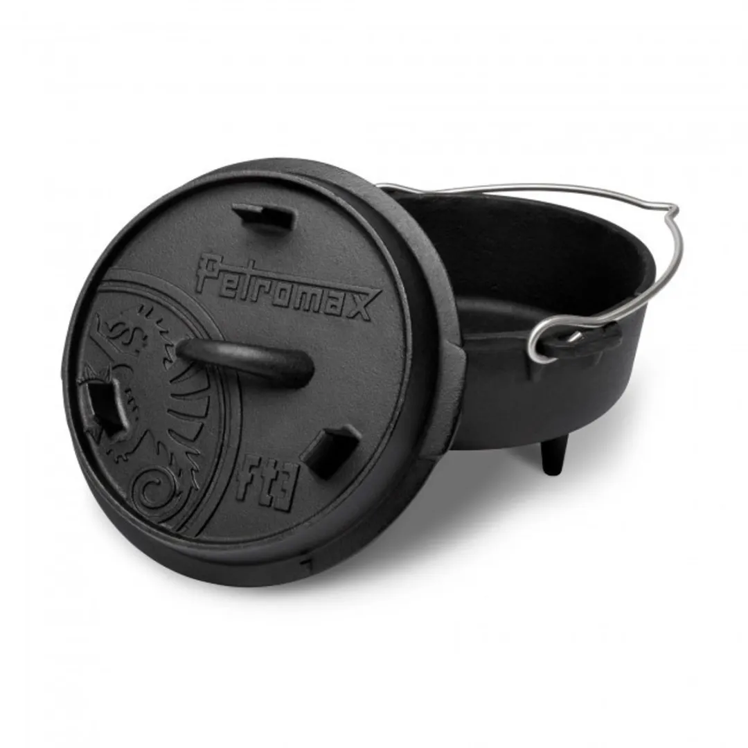 Petromax Dutch Oven FT 3 - 16cm - Zwart - afbeelding 6 van 6
