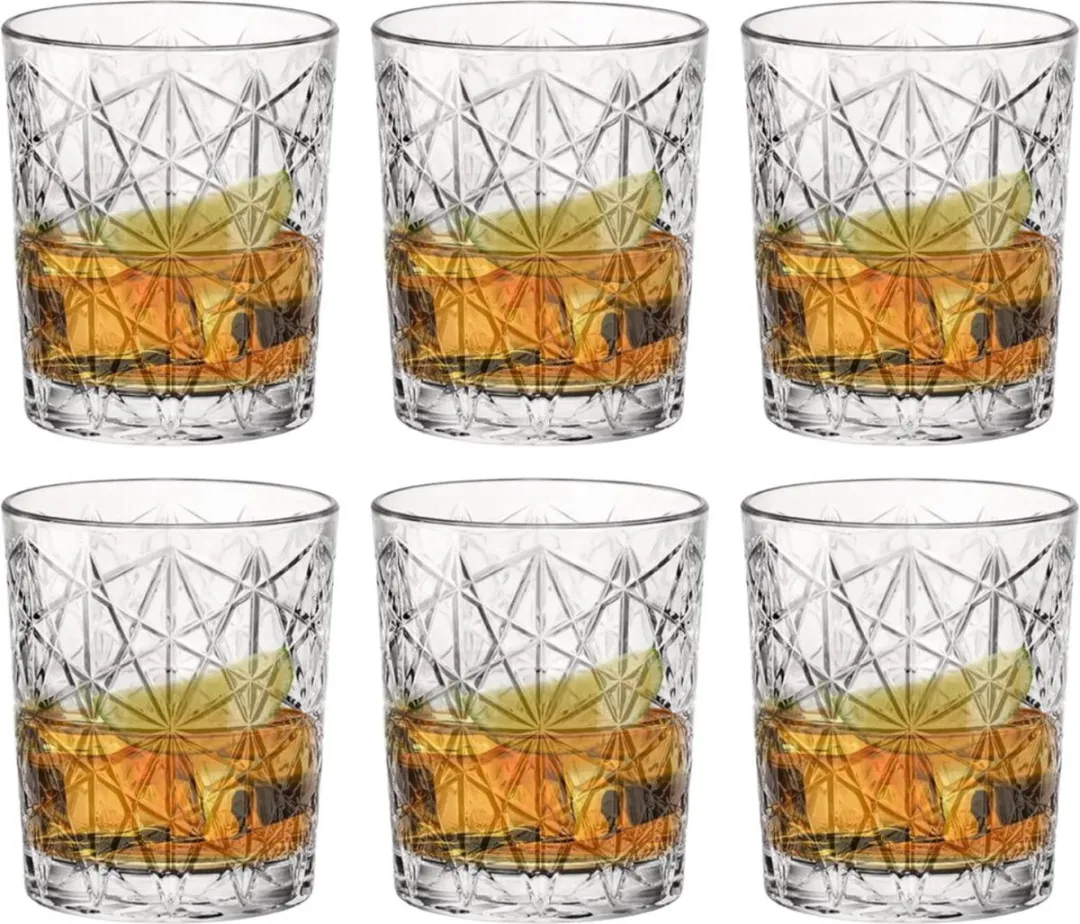 Bormioli Rocco Lounge Whiskyglazen 390ml - 6 Stuks