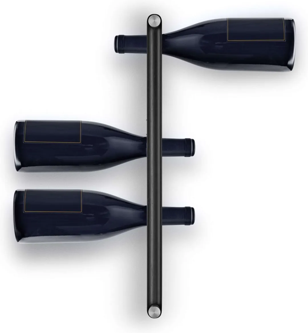 Eva Solo Nordic Kitchen Wijnrek 8 Flessen - Zwart