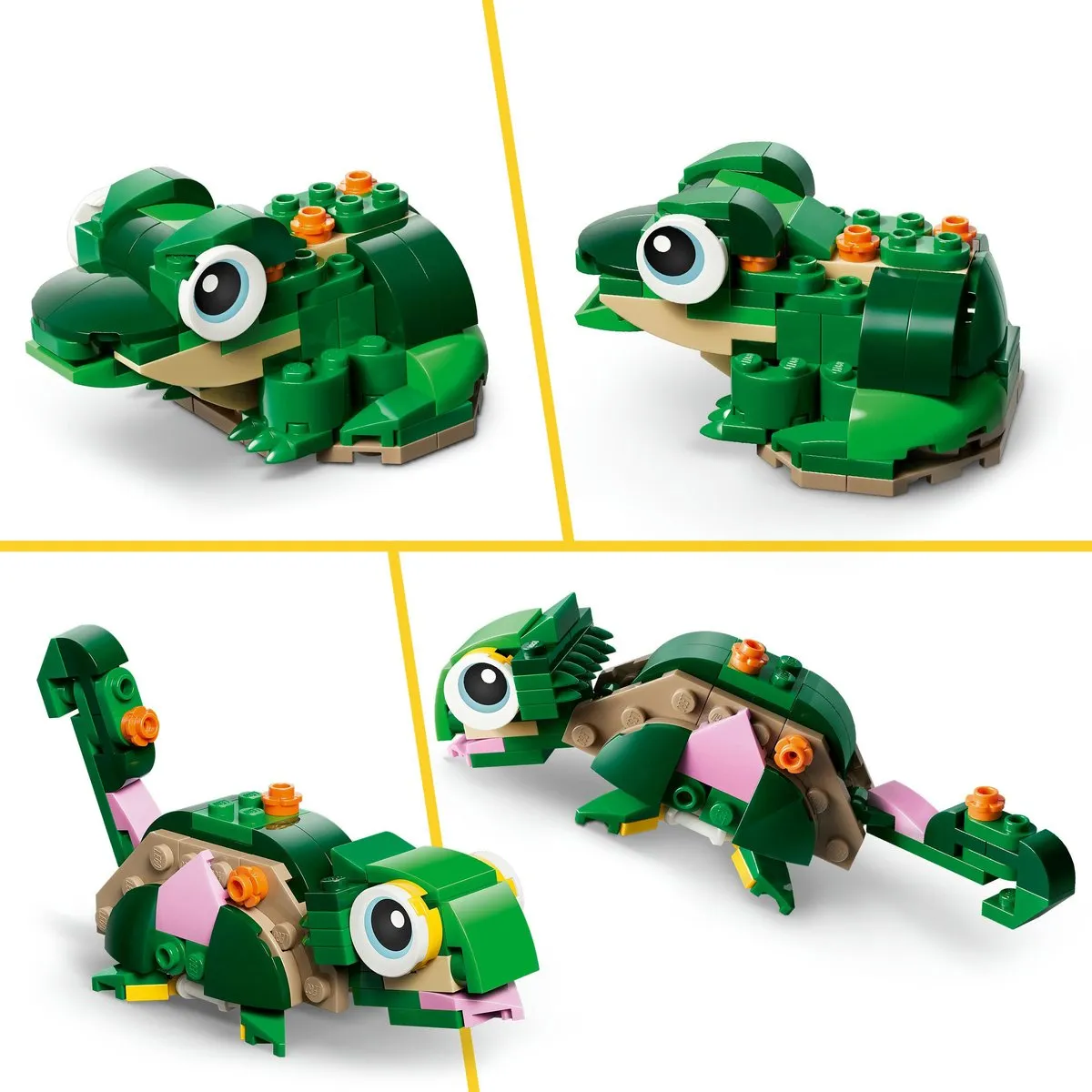 LEGO Creator 3-in-1 Schildpad 31377 - 124 Stukken - Multicolor - afbeelding 6 van 6