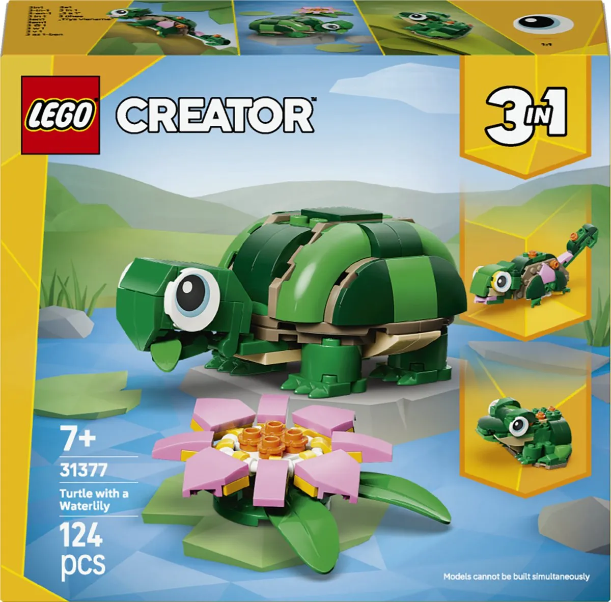 LEGO Creator 3-in-1 Schildpad 31377