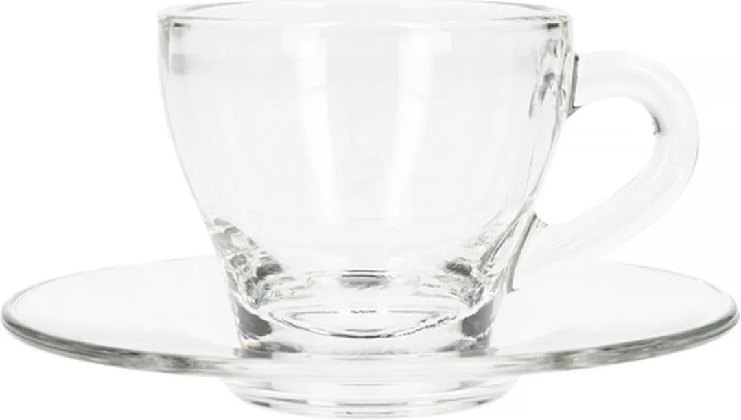 Bialetti - Classic - Set of 2 glass cups for Espresso