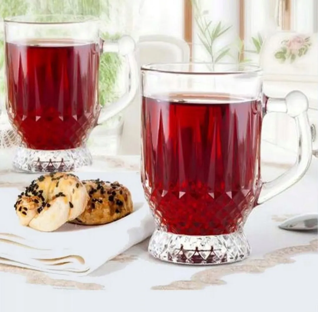 Pasabahce Istanbul Glazen met Handvat 140ml - Set van 6