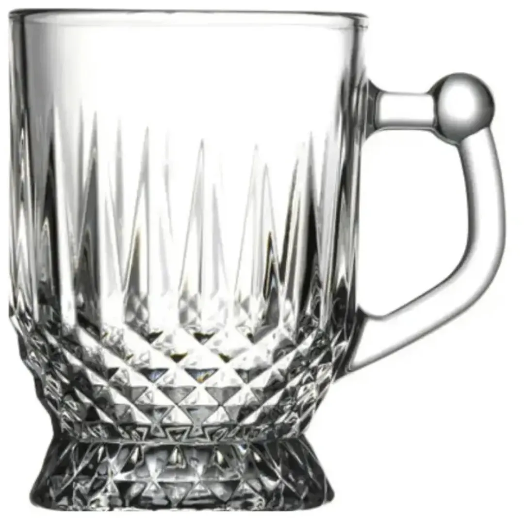 Pasabahce Istanbul Glazen met Handvat 140ml - Set van 6