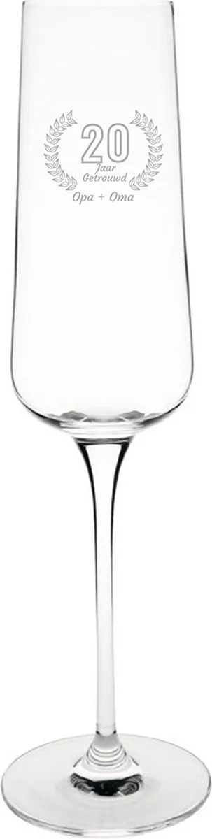 Olympia Gegraveerd Champagneglas 27cl