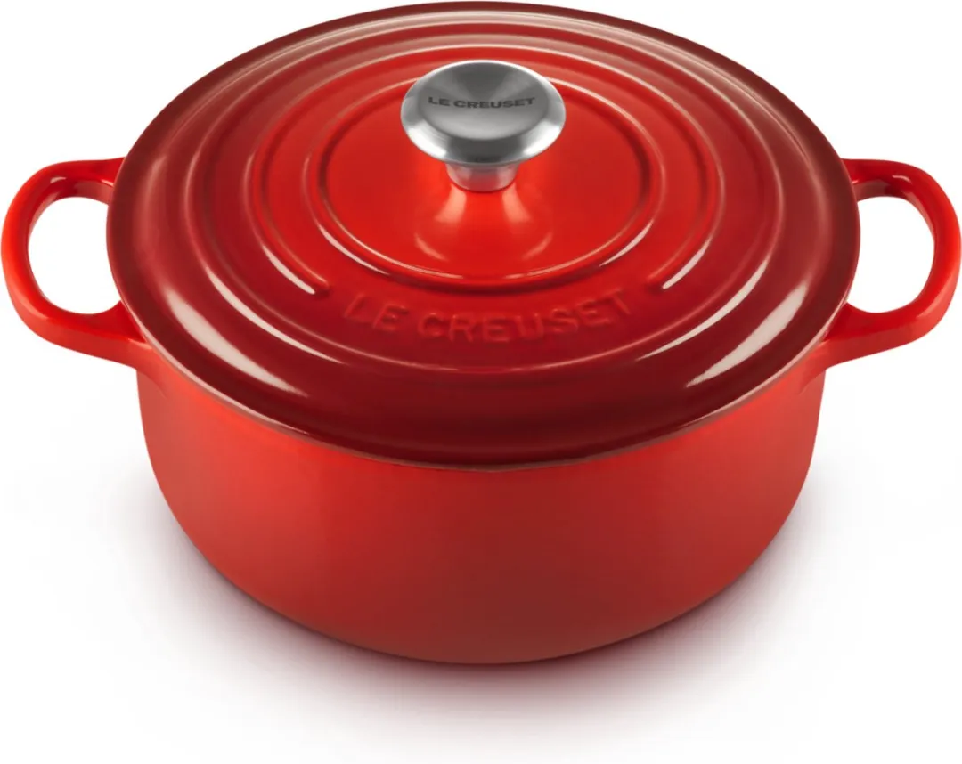 Le Creuset Braadpan Signature Kersenrood Ø22cm - 3,3L
