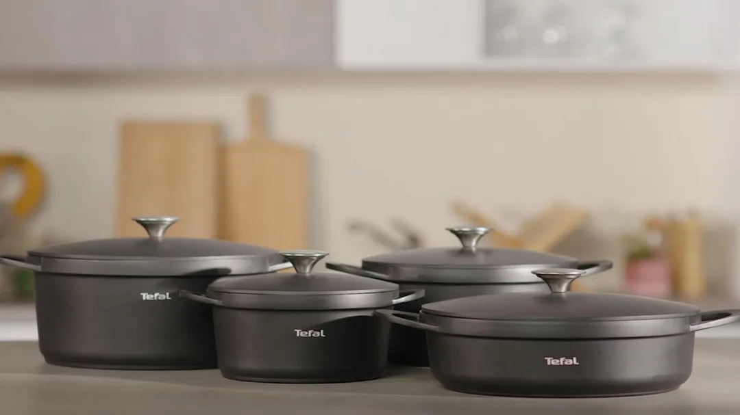 Tefal Trattoria Braadpan Ø24cm - Gietijzer - Inductie - afbeelding 6 van 6
