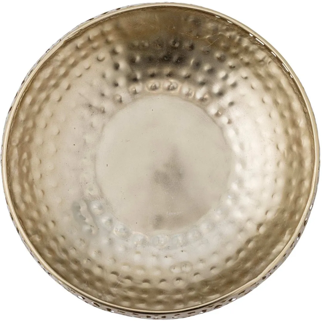 Bloomingville Aisha Schaal Metaal - 35,5 x 12,7 cm - Goud - afbeelding 6 van 6